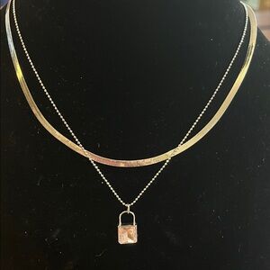 Paparazzi Pink Charm Necklace